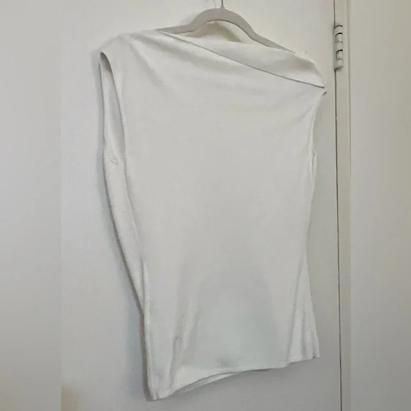 Reiss Cream Sleeveless Top Size S - Picture 4 of 10